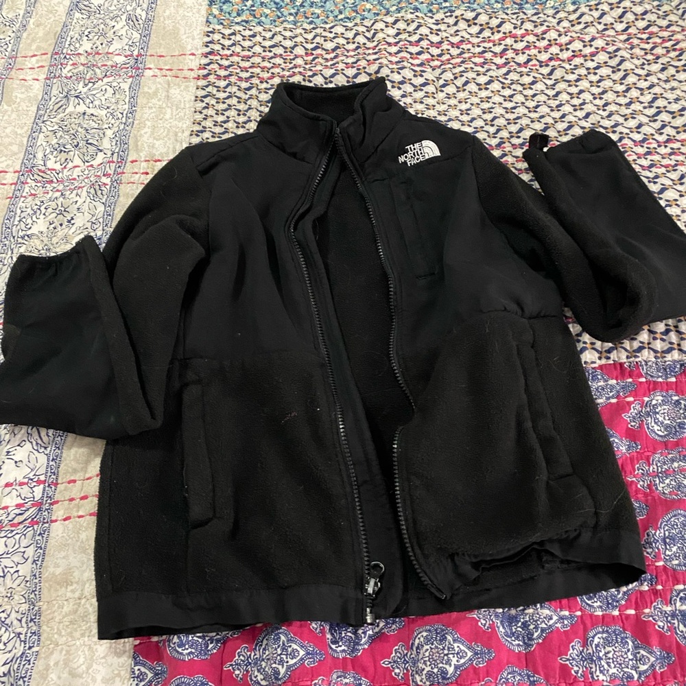 Kids North Face fleece zip up - size 10/12